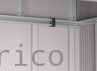 Caseta Metálica Eco Pent Roof 113x176x203 cm - Duramax