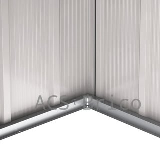Caseta Metálica Eco Pent Roof 113x176x203 cm - Duramax