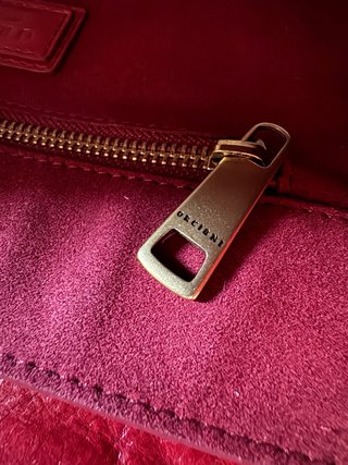 Borsa a spalla Furla in pelle rossa