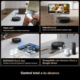 ECOVACS DEEBOT X8 Pro Omni Robot Aspirador y Frega