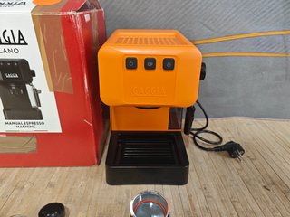 Gaggia EG2109 Orange, Cafetera Espresso Manual