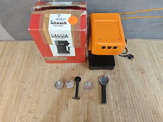 Gaggia EG2109 Orange, Cafetera Espresso Manual