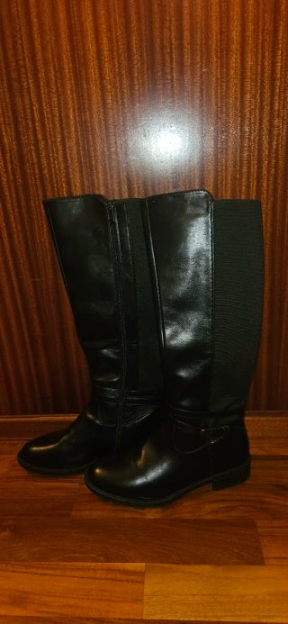 Botas altas negras mujer talla 39