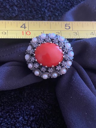 Anillo Plata Art Deco