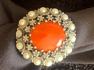 Anillo Plata Art Deco