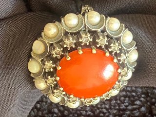 Anillo Plata Art Deco