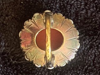 Anillo Plata Art Deco