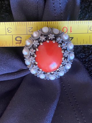 Anillo Plata Art Deco