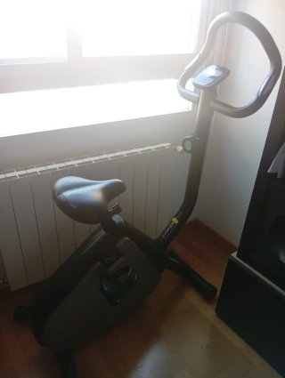 Bicicleta estática nueva sillín ergonómico