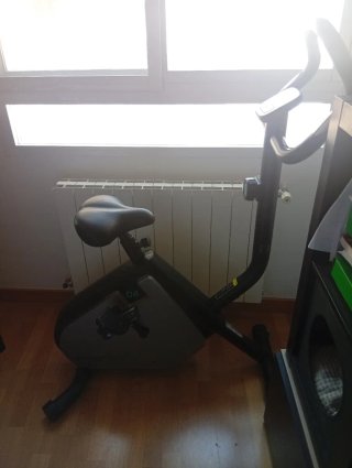 Bicicleta estática nueva sillín ergonómico