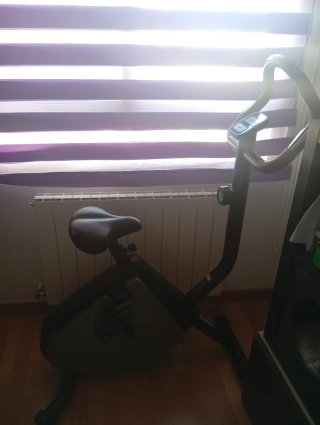 Bicicleta estática nueva sillín ergonómico