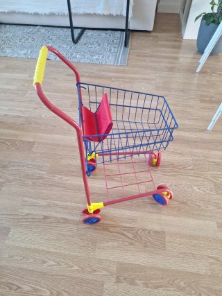 Carrito de la compra de juguete