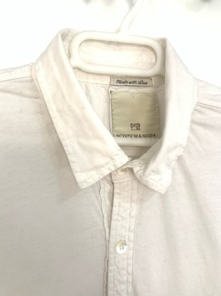 Camisa Blanca Scotch & Soda Talla L