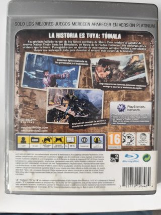 Saga Uncharted PS3 (Uncharted 1, 2 y 3)