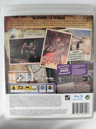 Saga Uncharted PS3 (Uncharted 1, 2 y 3)