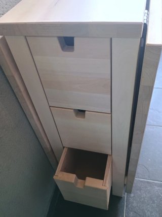 Mesa NORDEN IKEA Abatible Abedul