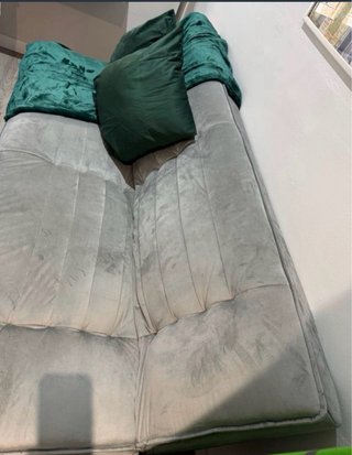 Sofá Cama Gris 181x88x85cm