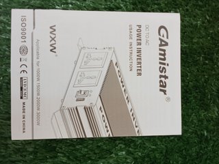 Inverter Camistar GNB-4000W DC-AC