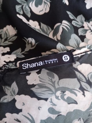 Camisa tirantes floral encaje mujer