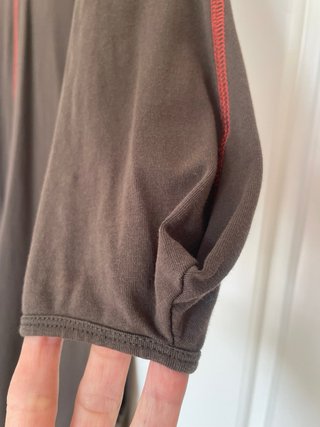 Vestido largo Cop Copine kaki Talla S
