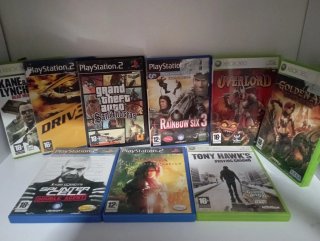 Lote Juegos PS2 y Xbox 360