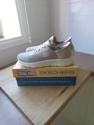 Zapatillas Skechers Slip-ins Go Walk Beige T. 41