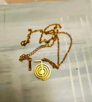 Colgante Chocurei Reiki  Inox sanación terapias