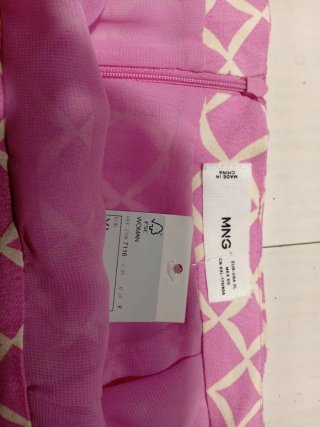 Conjunto Mango Viscosa Rosa