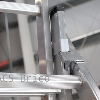 Escalera Aluminio Elite 2x14 - 4+4 M - 80-80x30mm