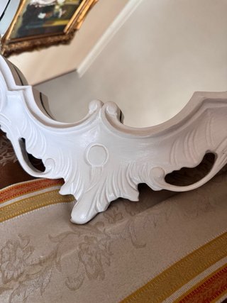Specchio bianco shabby chic classico