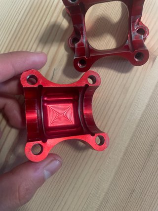 Potencia Straitline Direct Mount Boxer Roja