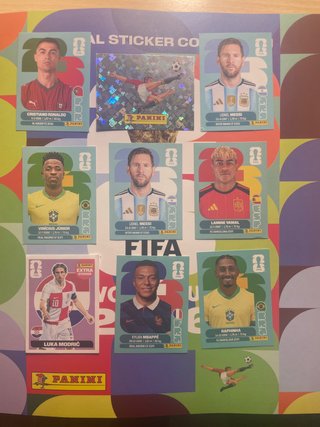 Cartas Panini Mundial 2026