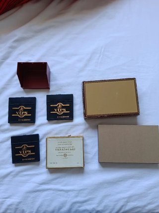 Cajas de tabaco vintage coleccionables