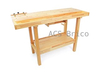 Mesa Carpintero Madera 126 Cm - 65277 - Mader
