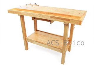 Mesa Carpintero Madera 126 Cm - 65277 - Mader
