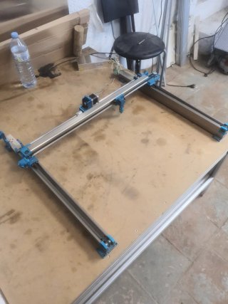 Estructura CNC Profesional Aluminio Mecanizado