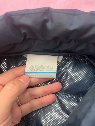 Chaqueta Columbia Omni-Heat Azul Talla L