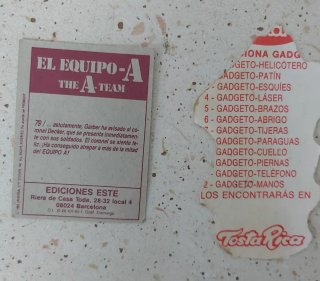 Lote de cromos de fútbol antiguos