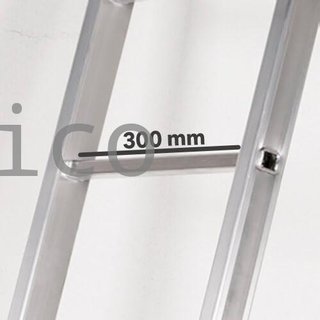 Escalera Multiflex Aluminio Profesional 4x3 Peldaños