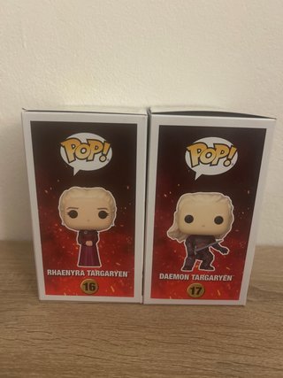 Funko Pop! House of the Dragon Rhaenyra y Daemon