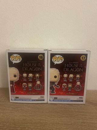 Funko Pop! House of the Dragon Rhaenyra y Daemon