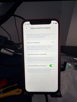 iPhone 12 mini 256GB Rosso 87%