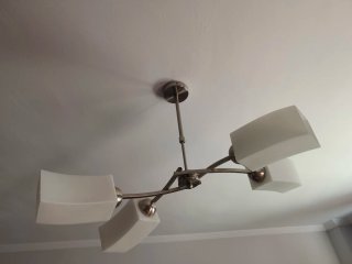 Lámpara de techo moderna 4 luces