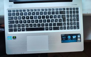 Notebook Asus Intel i7 8/250GB HDD