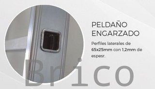 Escalera Aluminio 1x19 - 5 Metros - 66x25mm