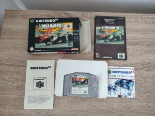 F1 World Grand Prix II (N64PAL) Caja completa 100%