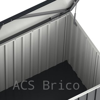Baúl Arcón Metálico 585 L - 71x133x72 cm - Duramax