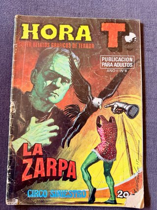 Lote cómics Hora T terror clásico años 70