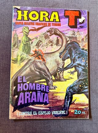 Lote cómics Hora T terror clásico años 70