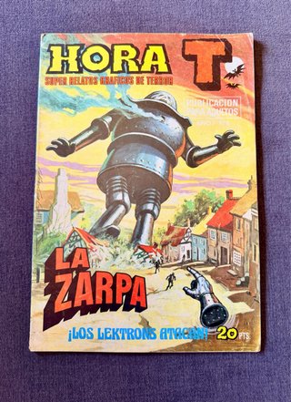 Lote cómics Hora T terror clásico años 70